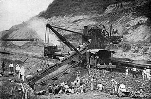 125-French method of excavation in Culebra Cut