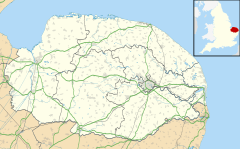 Holt is located in Norfolk