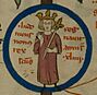 14th-century sketch of Louis IX of France (reigned 1226 to 1270)