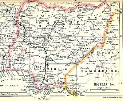 Southern and Northern Nigeria c. 1914