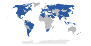 World locations of Danone Group factories