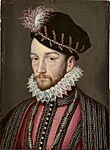 Portrait of King Charles IX of France (1550–1574), by After François Clouet.jpg
