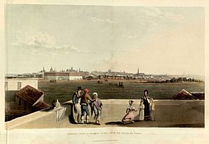 General view of Buenos Ayres from the Plaza de Toros - Emeric Essex Vidal - Picturesque illustrations of Buenos Ayres and Monte Video (1820)