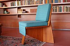 Wright-designed chair.
