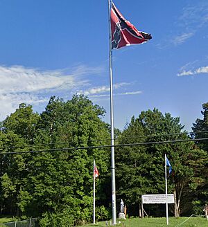 Confederate Memorial off of I-95 in Templeton, VA
