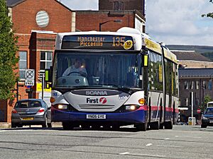 First Manchester bus 12007 (YN05 GYE), 29 July 2007