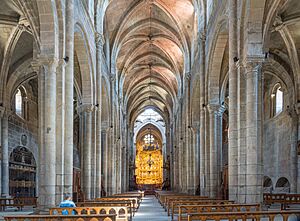 Ourense Cathedral 2021 - main nave