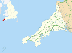 RAF Davidstow Moor is located in Cornwall