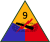 9th Armored Division shoulder sleeve insignia