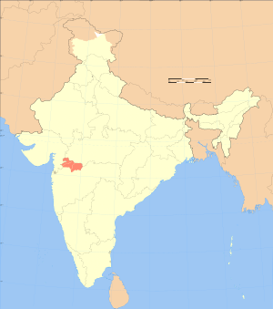 India Khandesh locator map