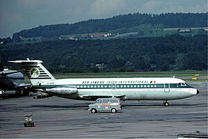 Aer Lingus BAC 1-11 at Zurich - July 1975