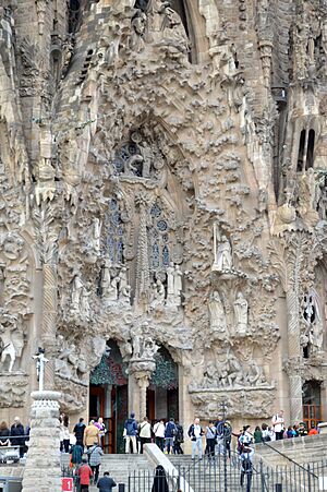 Portal of Charity, Sagrada Família, 2015