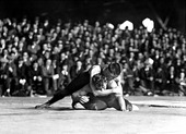 Cornell University. Intercollegiate Wrestling Meet in New York State Drill Hall. Ithaca, N.Y, (March, 1923)