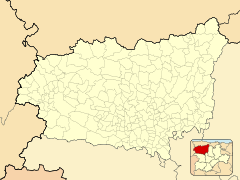 San Martín de la Cueza is located in Province of León