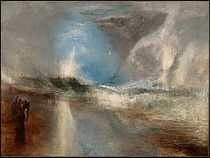 J.M.W. Turner's Rockets and Blue Lights (Close at Hand) to Warn Steamboats of Shoal Water
