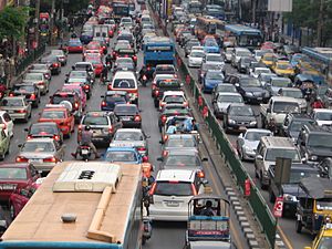 Bangkok traffic by g-hat