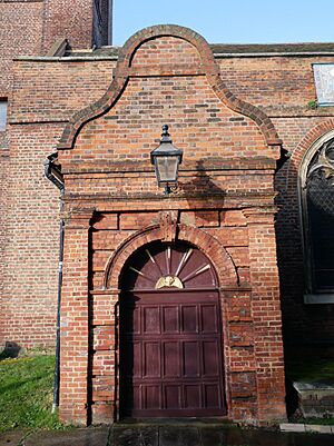 Porch of the Church of Saint Luke, Charlton (01)