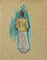 La Promeneuse by Henri de Toulouse-Lautrec