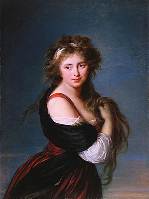 Elisabeth Vigée-Lebrun - Portrait of Hyacinthe Gabrielle Roland