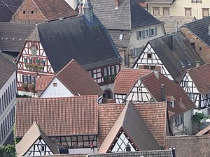 Medieval frame houses