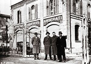 Four Maserati brothers