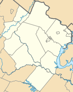 Kenmore (Fredericksburg, Virginia) is located in Northern Virginia