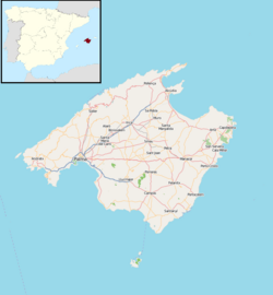 Deià is located in Majorca