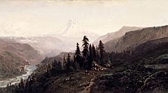 Mount Hood, Oregon by William Keith, c1881-83