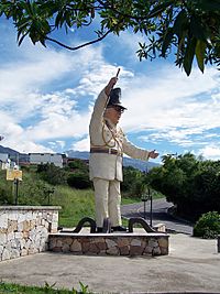 Efigie del general Marcos Pérez Jiménez