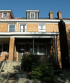 Andy Warhol's childhood home in Pittsburgh, Pennsylvania
