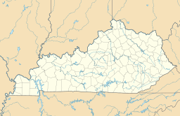 Location of Lake Barkley in Kentucky, USA.