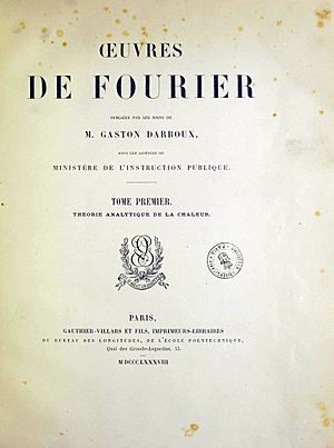Fourier, Joseph – Théorie analitique de la chaleur, 1888 – BEIC 11917672