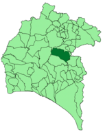 Map of Zalamea la Real (Huelva)