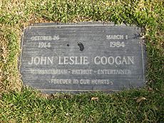 Jackie Coogan's grave