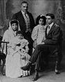 Motilal Nehru with his family in England