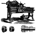 Screw making machine, 1871