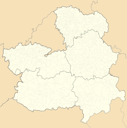 El Cardoso de la Sierra is located in Castilla-La Mancha
