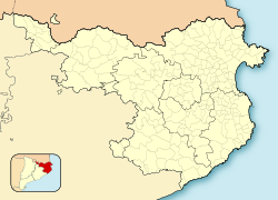 Darnius is located in Province of Girona