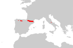Rupicapra pyrenaica range Map.png