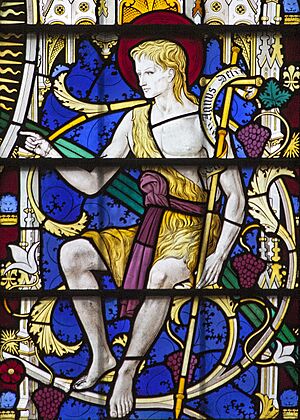 St John the Baptist - Stained Glass Window by Ninian Comper