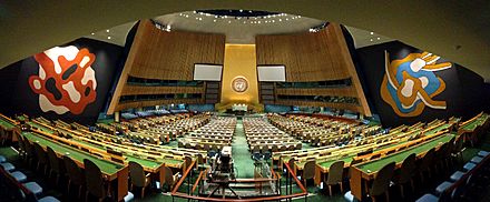 Panorama of the United Nations General Assembly, Oct 2012