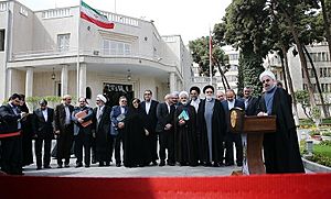 President Rouhani speechs after a cabinet meeting 02