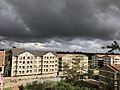 Rain clouds forming Nairobi