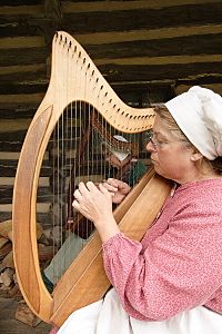Celtic harps