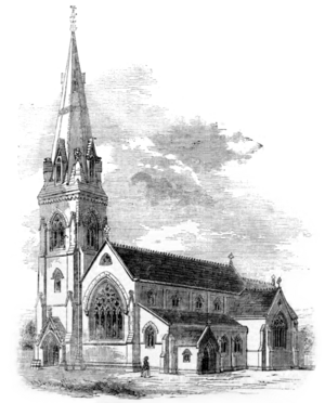 St John's Church Weymouth Illustrated London News 1854