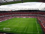 Inside Arsenal's current stadium, the Emirates Stadium