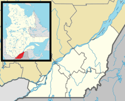 Dorval is located in Southern Quebec