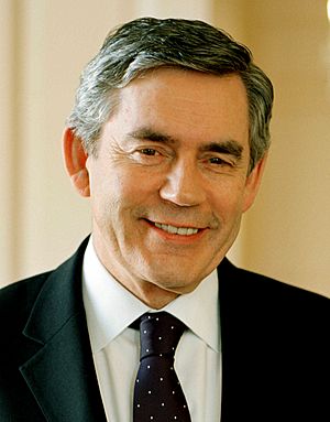 Official portrait of Gordon Brown as prime minister of the United Kingdom
