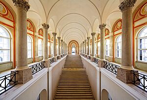 München - Bayerischen Staatsbibliothek, Prachttreppenhaus