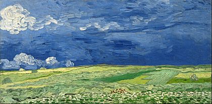 Vincent van Gogh - Wheatfield under thunderclouds - Google Art Project